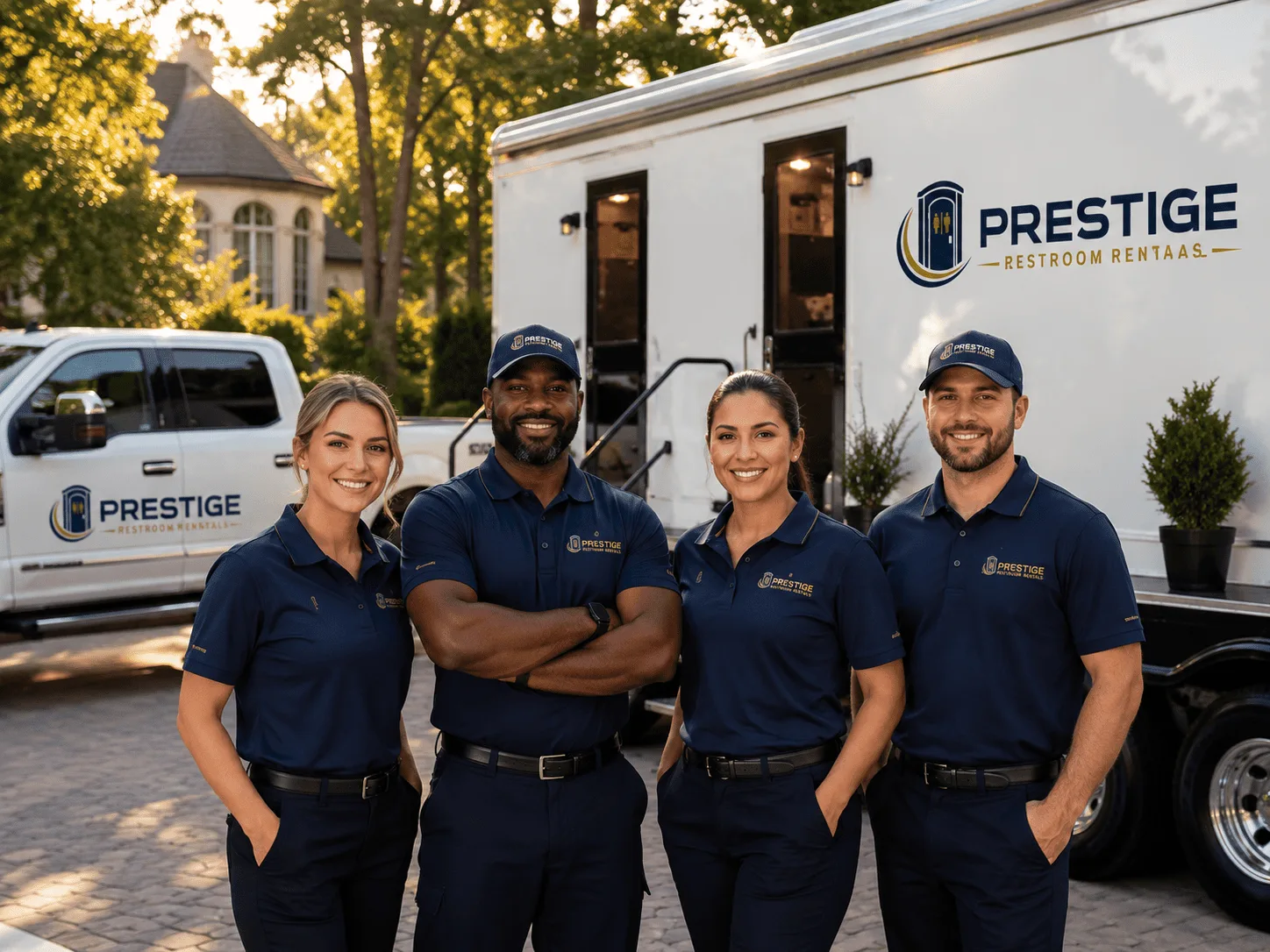 Trusted Luxury Portable Restrooms company in El Paso, IL
